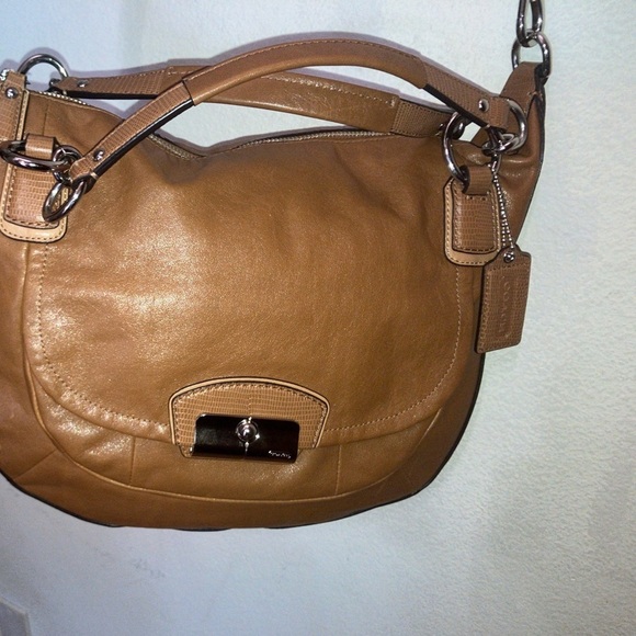 COACH Large Kristin Saddle Leather Satchel/Crossbody in MINT Condition! - Picture 8 of 11